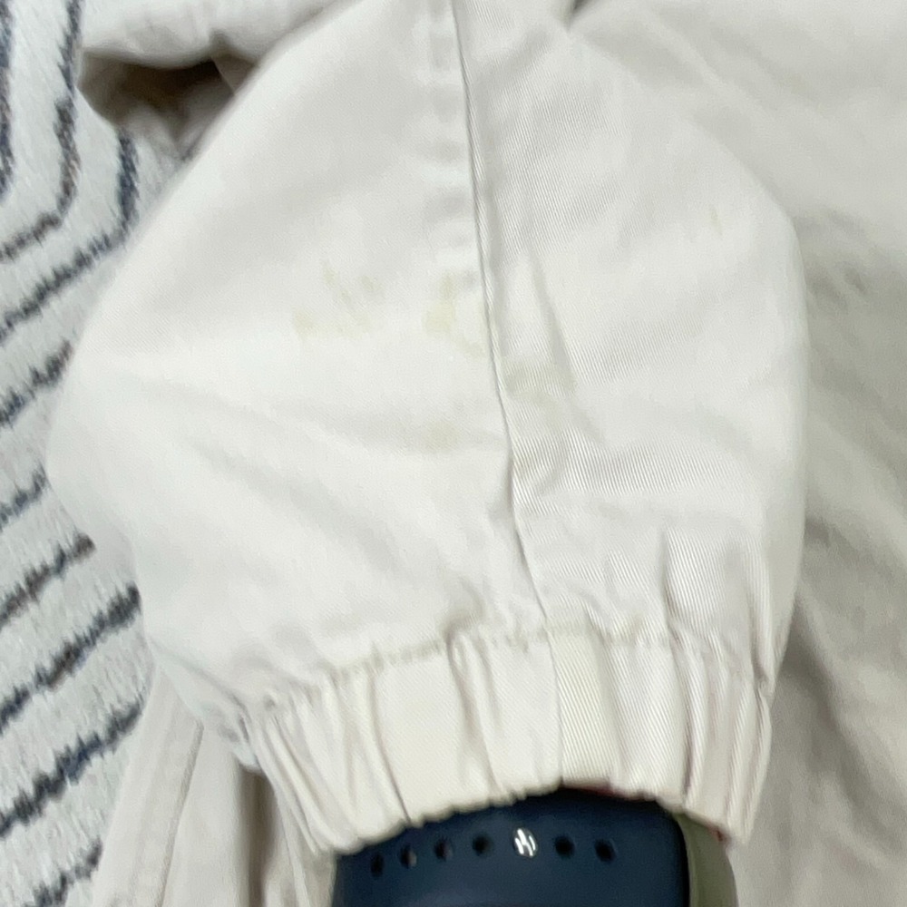 Eddie Bauer Jacket Men Medium Tan Twill Jean Denim Unlined‎ Hunting Coat Adult - Picture 7 of 13